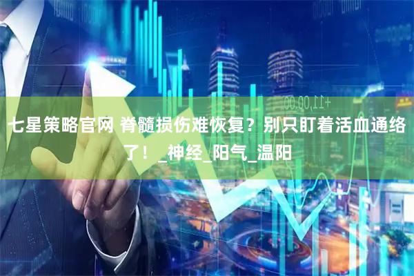 七星策略官网 脊髓损伤难恢复？别只盯着活血通络了！_神经_阳气_温阳